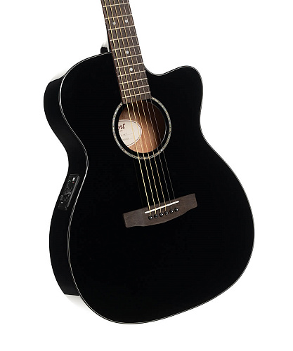 Cort L60CE-BK Luce Series Электроакустическая гитара, черная