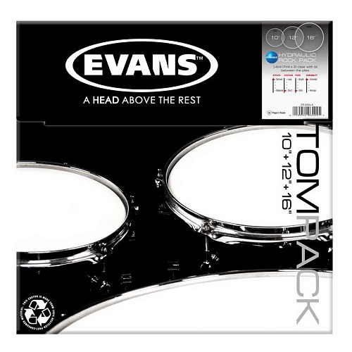 Evans ETP-HYDGL-R Hyaulic Glass Rock     , 10"/12"/16"
