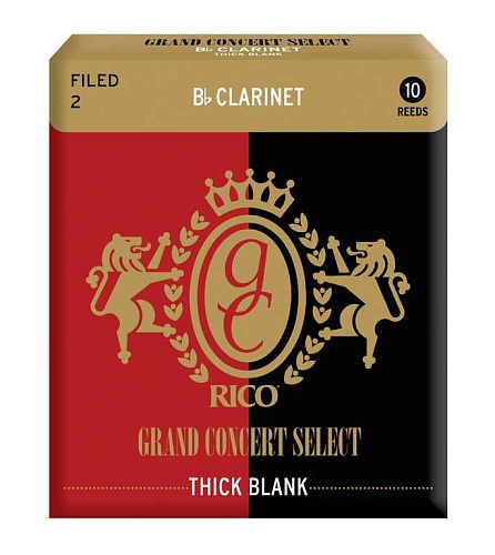 Rico RGT10BCL200 Grand Concert Select Thick Blank    Bb,  2.0, 10