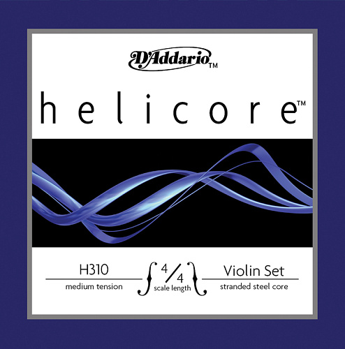 D'Addario H310-4/4M HELICORE Комплект струн для скрипки