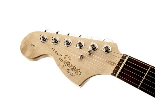 FENDER SQUIER AFFINITY STRATOCASTER LEFT HANDED LRL BROWN SUNBURST Левосторонняя электрогитара