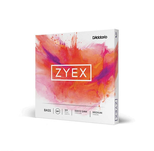 D'ADDARIO DZ614 3/4M Одиночная струна для контрабаса серия ZYEX, medium tension, 3/4
