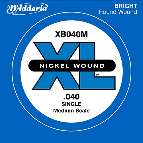 D'Addario XB040M Nickel Wound    -, 040