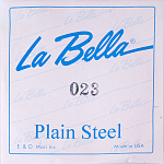 Фото:La Bella PS023 Отдельная стальная струна без оплетки, 023***