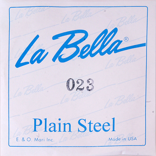La Bella PS023 Отдельная стальная струна без оплетки, 023***