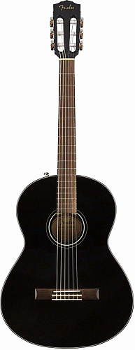 FENDER CN-60S NYLON, BLACK WN Классическая гитара