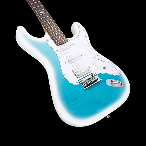 Mooer MSC41-Pro-DRBL Электрогитара, голубая