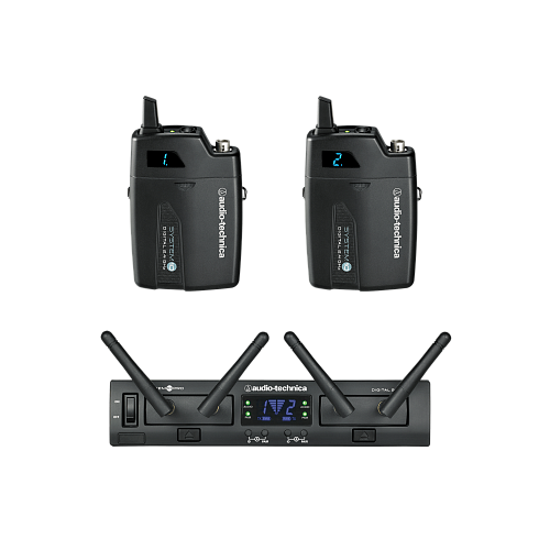 Audio-Technica ATW1311 Радиосистема, 8 каналов 2.4 MHz с двумя поясными передатчиками