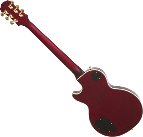 EPIPHONE PROPHECY LES PAUL CUSTOM PLUS GX BLACK CHERRY Комплект: электрогитара, кейс