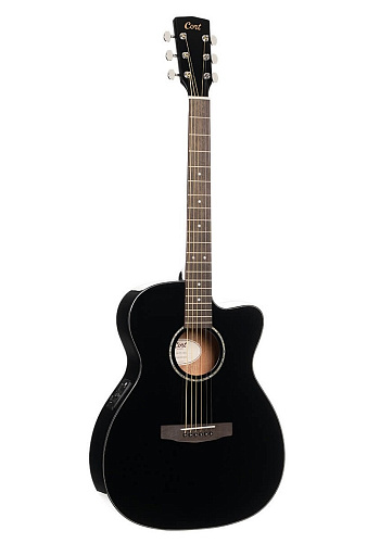 Cort L60CE-BK Luce Series Электроакустическая гитара, черная