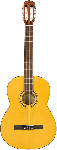 FENDER ESC-110 CLASSICAL Классическая гитара, цвет натуральный, в комплекте чехол