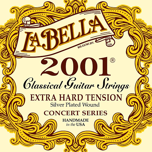 La Bella 2001EH Extra Hard Комплект струн для классической гитары