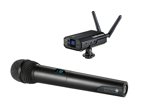 Audio-Technica ATW1702 Накамерная радиосистема, 8 каналов 2.4 MHz с ручным передатчиком