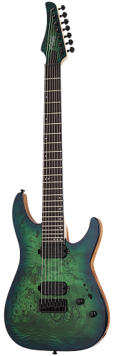 Schecter C-7 PRO AQB Гитара электрическая шестиструнная