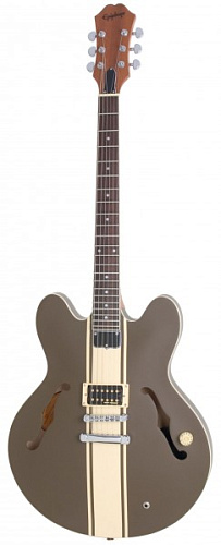 EPIPHONE TOM DELONGE SIGNATURE ES-333 BROWN Полуакустическая электрогитара, именная модель Tom Delonge