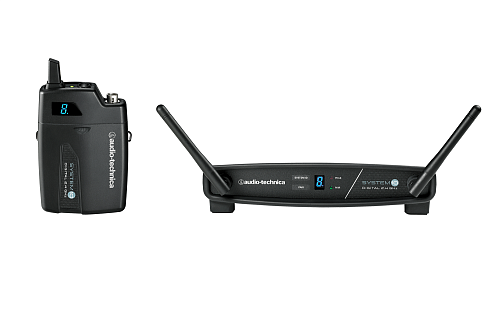 Audio-Technica ATW1101 Поясная радиосистема, 8 каналов 2.4 MHz с поясным передатчиком без микрофона