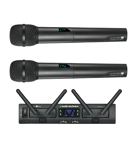 Audio-Technica ATW1322 Радиосистема, 8 каналов 2.4 MHz с двумя ручными передатчиками