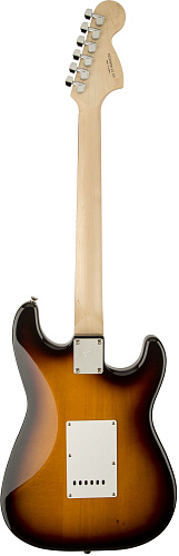 FENDER SQUIER AFFINITY STRATOCASTER LEFT HANDED LRL BROWN SUNBURST Левосторонняя электрогитара