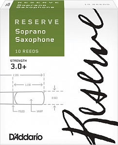 Rico DIR10305 Reserve Трости для саксофона сопрано, 10 шт