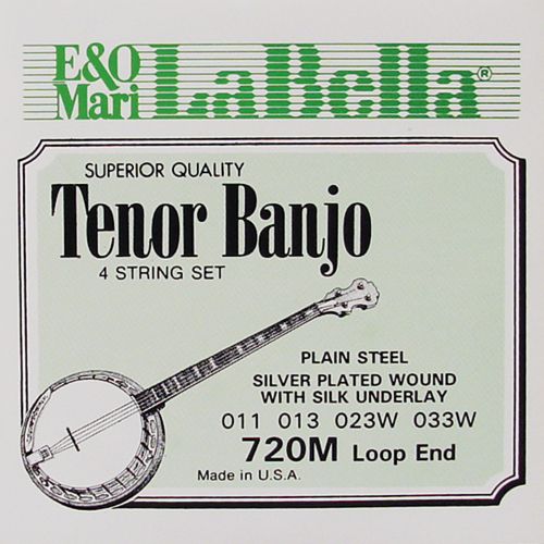 La Bella 720M Комплект струн для банджо ТЕНОР