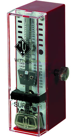 Wittner 884051 TAKTELL SUPER-MINI Метроном механический пластмассовый корпус