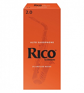 Rico RIA2520 Rico Трости для саксофона сопрано, размер 2.0, 25шт