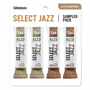 Rico DSJ-J2M Select Jazz Набор тростей для саксофона альт, 4шт