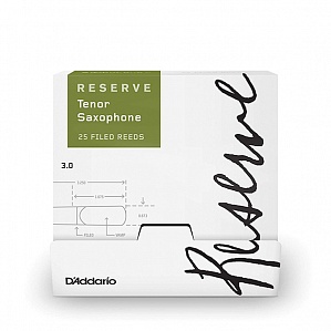 Rico DKR0130-B25 Reserve Трости для саксофона тенор, размер 3.0, 25шт в индивидуальной упаковке