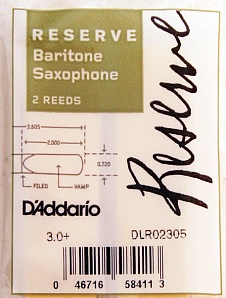 Rico DLR02305 Reserve Трости для саксофона баритон, 2шт
