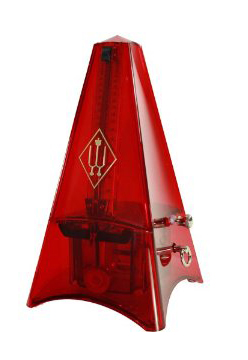 Wittner 856241TL Tower-Line Метроном механический, пластиковый, красный