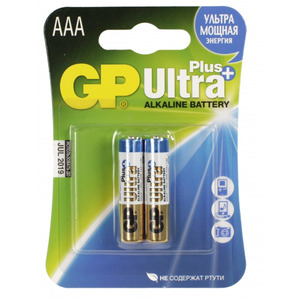 GP 24AUP-2CR2 Ultra Plus Элемент питания ААА алкалиновый, 2шт