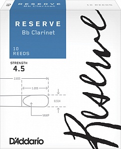 Rico DCR1045 Reserve Трости для кларнета Bb, 10шт.