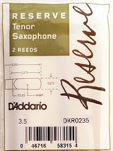 Rico DKR0235 Reserve Трости для саксофона тенор, 2шт