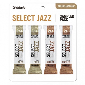 Rico DSJ-K2M Select Jazz Набор тростей для саксофона тенор, 4шт