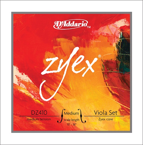 D'Addario DZ410-MM Zyex Комплект струн для альта