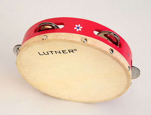 Fleet FLT-TH8-5A Тамбурин деревяный, 8 дюймов, 5 бубенцов