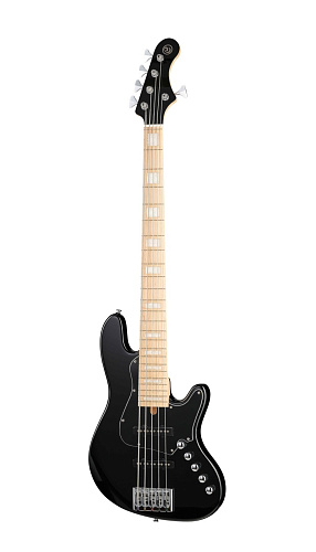 Cort NJS5-BK Elrick NJS Series Бас-гитара 5-струнная, черная, с чехлом