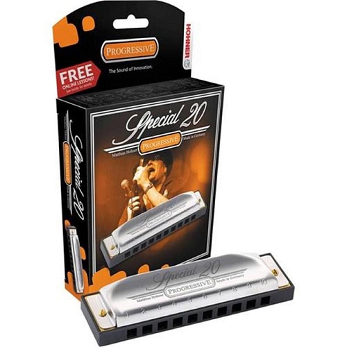 HOHNER Special 20 560/20 G (M560086X) Диатоническая губная гармоника. Доступ на 30 дней к бесплатным урокам