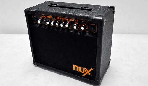 Nux Frontline-15 Цифровой гитарный комбоусилитель, 15 Вт