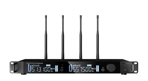 Октава OWS-U2200H-B Двухканальная радиосистема, 2 ручных передатчика, 512-562 МГц