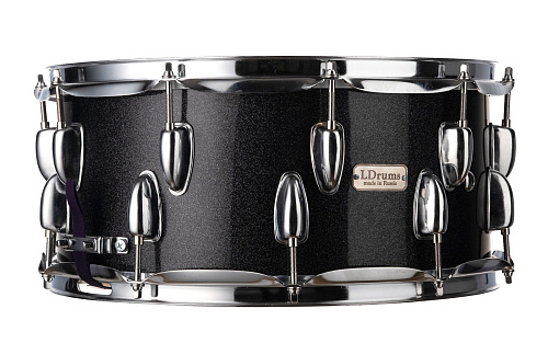 LDrums LD6406SN Малый барабан, черный металлик,14"*6,5"