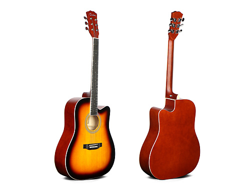 COWBOY C-1041 SB Гитара акустическая 41", цвет санбёрст