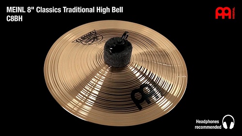 Meinl C8BН Classics Traditional Bell 8" High тарелка колокол высокого тона