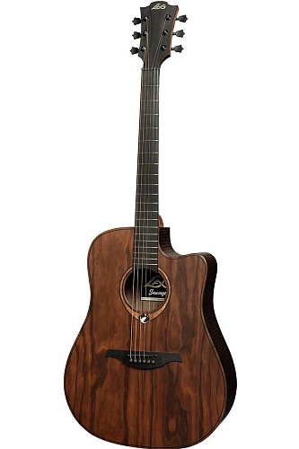 LAG Sauvage-DCE - Электроакустическая гитара Дредноут, цвет натуральный