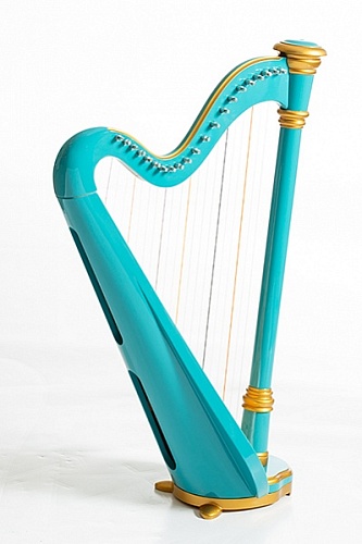 Resonance Harps MLH0026 Iris Арфа 21 струнная (A4-G1), цвет бирюзовый глянцевый