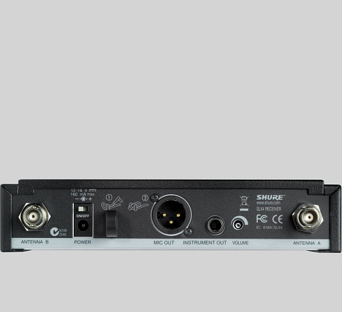 SHURE SLX14E P4 Радиосистема с портативным поясным передатчиком SLX1