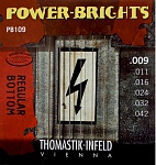Фото:Thomastik PB109 Power-Brights Regular Bottom Комплект струн для электрогитары, 9-42