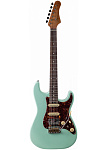 Фото:Crafter Crema VVS RS Ara Green Электрогитара, цвет зелёный