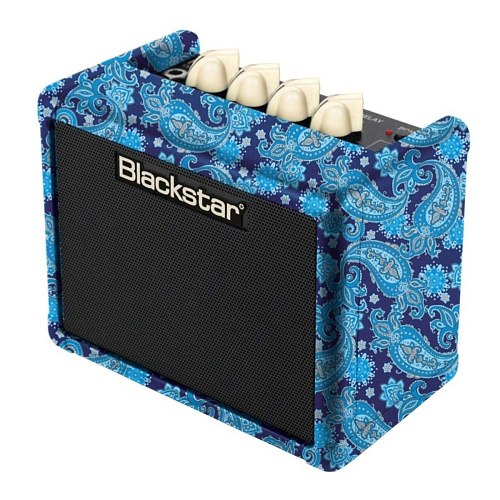Blackstar FLY3 BLUETOOTH Purple Paisley SALE Мини комбо для электрогитары. 3W.