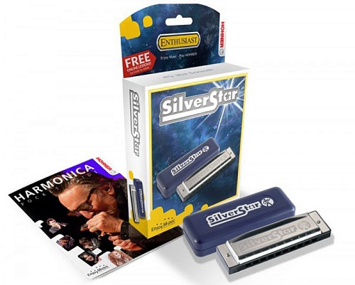 HOHNER Silver Star 504/20 F (M50406X) Губная гармоника